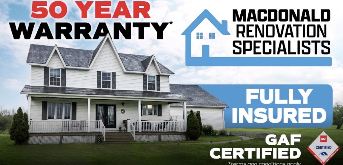 Roofing Company in Kingston-MacDonald’s Renovation Specialists