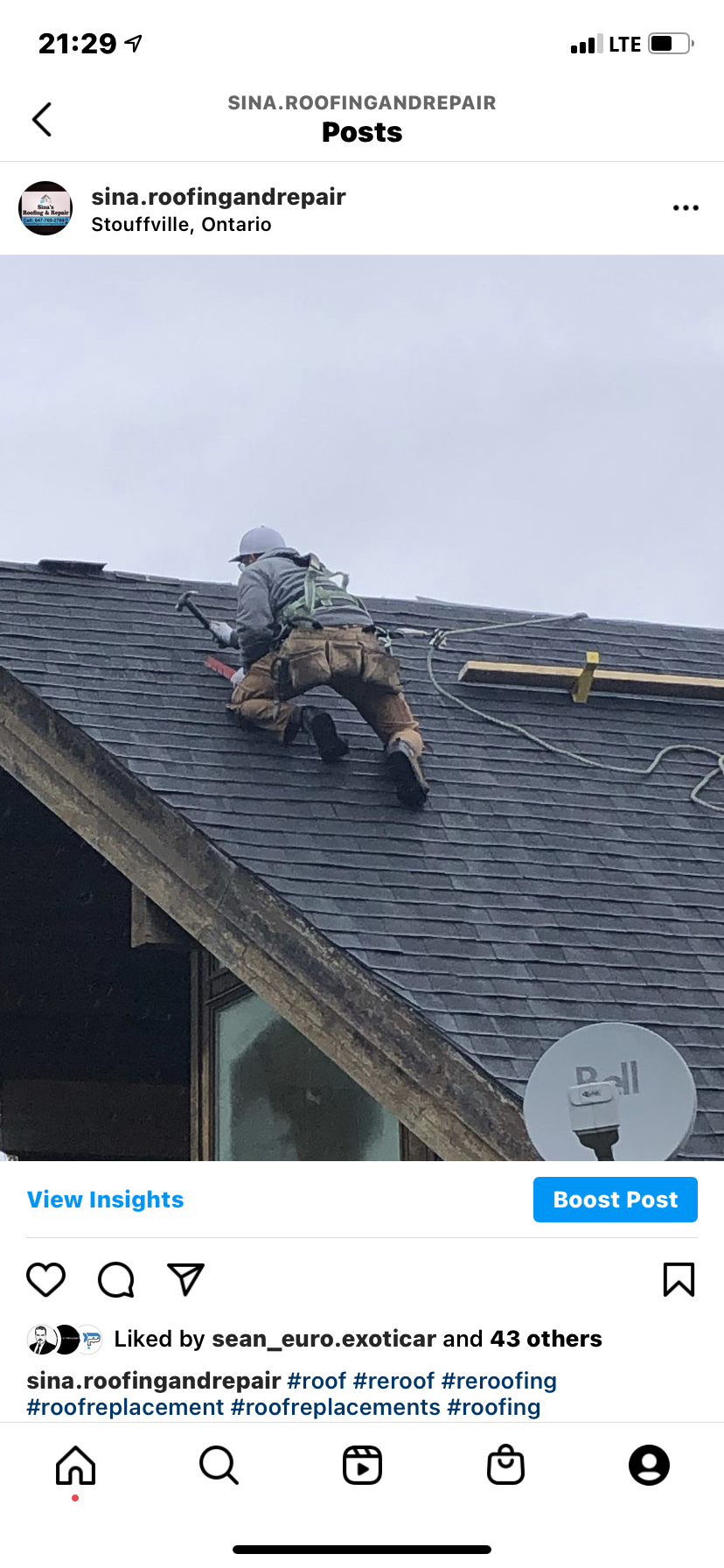 Sina’s Roofing & Repair