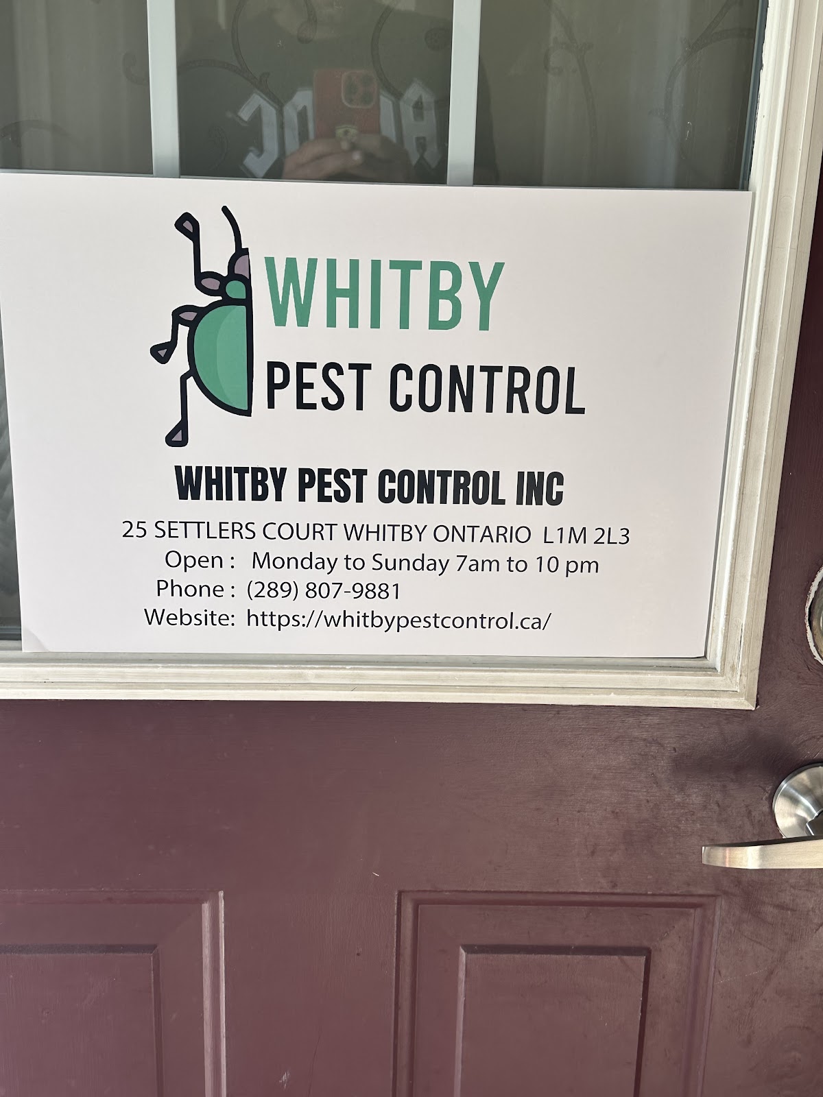 Whitby pest control Inc